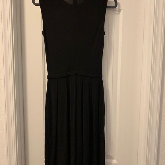 Tory Burch Eva Embellished A-Line Dress Black Size XS - Picture 5 of 5